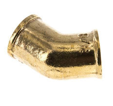 Rp 3/8'' Codo de latón de 45 grados 16 Bar