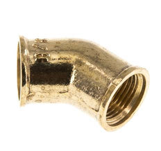 Rp 3/8'' Codo de latón de 45 grados 16 Bar