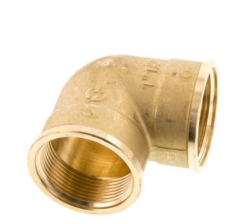 G 1 1/2'' Codo de latón de 90 grados 16 Bar