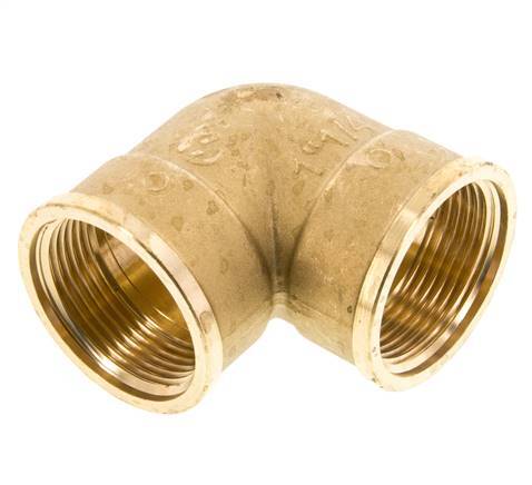G 1 1/4'' Codo de latón de 90 grados 16 Bar