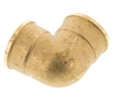 G 1 1/4'' Codo de latón de 90 grados 16 Bar