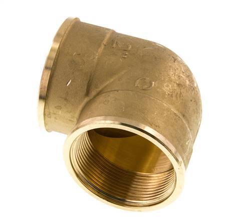 G 2'' Codo de latón de 90 grados 16 Bar