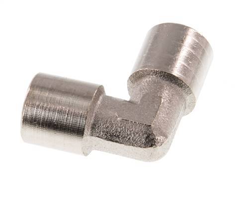 G 1/8'' Nickel plated Brass 90 deg Elbow Fitting 16 Bar [5 Pieces]