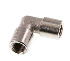 G 1/8'' Nickel plated Brass 90 deg Elbow Fitting 16 Bar [5 Pieces]