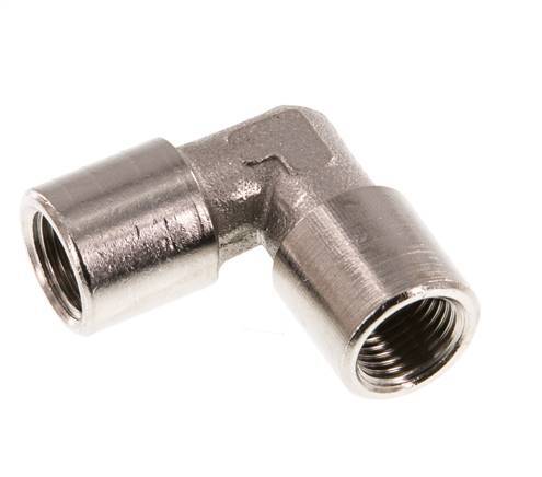 G 1/8'' Nickel plated Brass 90 deg Elbow Fitting 16 Bar [5 Pieces]