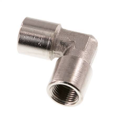 G 1/8'' Nickel plated Brass 90 deg Elbow Fitting 16 Bar [5 Pieces]