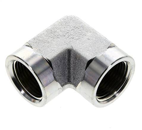 codo de 90 grados de acero galvanizado de 3/4'' NPT 170 Bar - Hidráulico