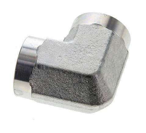 codo de 90 grados de acero galvanizado de 3/4'' NPT 170 Bar - Hidráulico