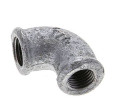 Rp 1/4'' Zinc plated Cast iron 90 deg Elbow Fitting 25 Bar [5 Pieces]