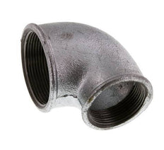 Rp 2'' x Rp 1 1/2'' Codo de 90 grados de hierro fundido galvanizado 25 bar