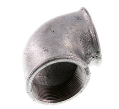 Rp 2'' Hierro fundido zincado Codo de 90 grados 25 Bar