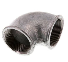 Rp 2'' Hierro fundido zincado Codo de 90 grados 25 Bar