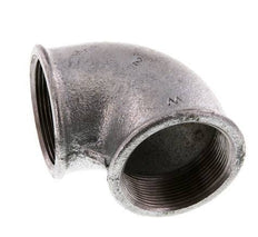 Rp 2'' Hierro fundido zincado Codo de 90 grados 25 Bar