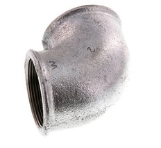Rp 2'' Hierro fundido zincado Codo de 90 grados 25 Bar