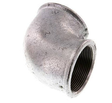 Rp 2'' Hierro fundido zincado Codo de 90 grados 25 Bar