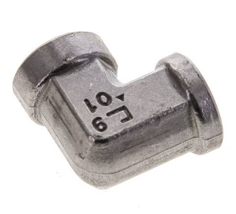 1/4'' NPT Codo de 90 grados de acero inoxidable 275 Bar - Hidráulico