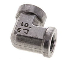 1/4'' NPT Codo de 90 grados de acero inoxidable 275 Bar - Hidráulico