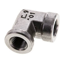 1/4'' NPT Codo de 90 grados de acero inoxidable 275 Bar - Hidráulico