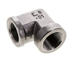 3/4'' NPT Codo de 90 grados de acero inoxidable 170 Bar - Hidráulico