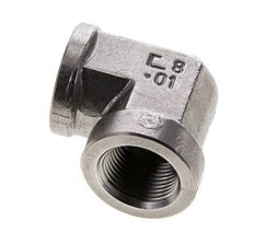 3/4'' NPT Codo de 90 grados de acero inoxidable 170 Bar - Hidráulico
