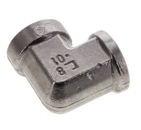 3/4'' NPT Codo de 90 grados de acero inoxidable 170 Bar - Hidráulico