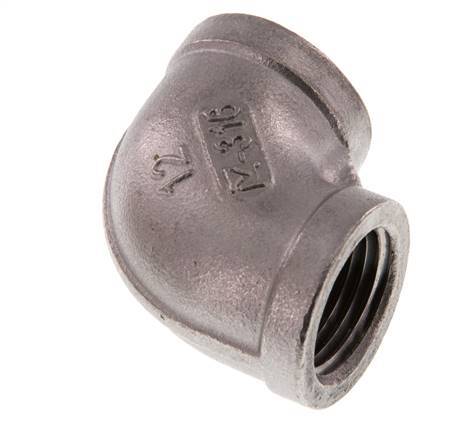 codo de 90 grados de acero inoxidable de 1/2'' NPT 16 Bar