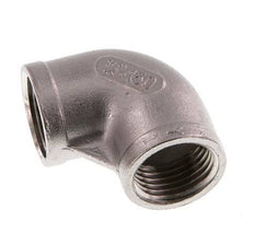 Rp 1/2'' Stainless steel 90 deg Elbow Fitting 10 Bar [2 Pieces]