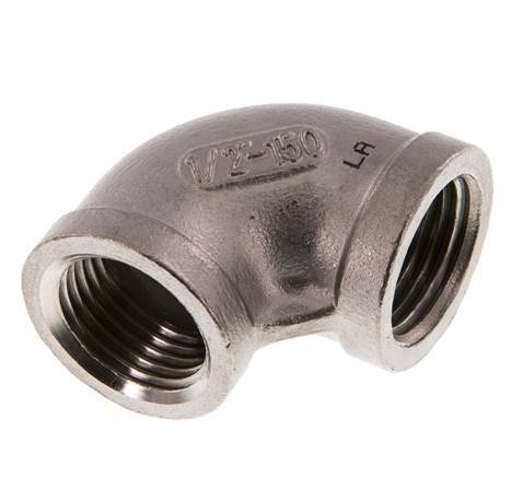 Rp 1/2'' Stainless steel 90 deg Elbow Fitting 16 Bar [2 Pieces]