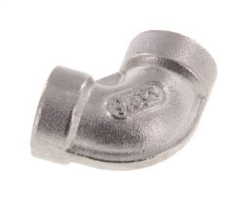 1/8'' NPT Stainless steel 90 deg Elbow Fitting 16 Bar [2 Pieces]