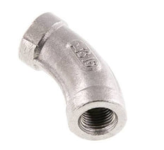 Rp 1/8'' Stainless steel 45 deg Elbow Fitting 16 Bar [2 Pieces]