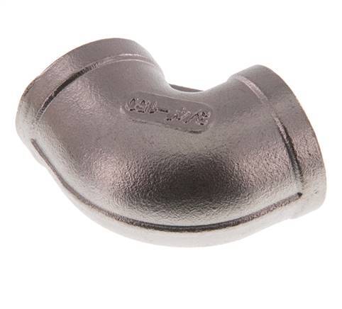 Rp 3/4'' Codo de 90 grados de acero inoxidable 10 Bar