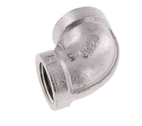 codo de 90 grados de acero inoxidable de 3/8'' NPT 16 Bar