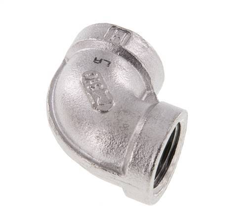 codo de 90 grados de acero inoxidable de 3/8'' NPT 16 Bar