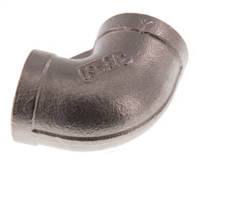 Rp 3/8'' Stainless steel 90 deg Elbow Fitting 10 Bar [2 Pieces]
