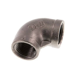 Rp 3/8'' Stainless steel 90 deg Elbow Fitting 10 Bar [2 Pieces]