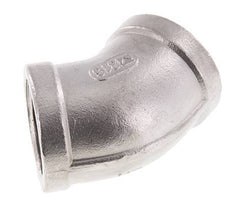 Rp 1'' Codo de acero inoxidable de 45 grados 16 Bar