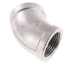 Rp 1'' Codo de acero inoxidable de 45 grados 16 Bar