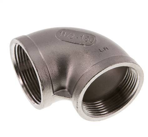 1 1/2'' NPT Codo de 90 grados de acero inoxidable 16 Bar