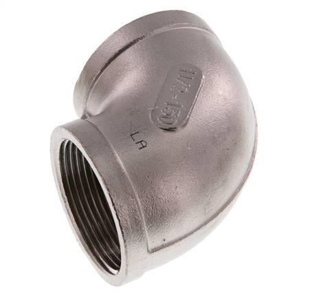 1 1/2'' NPT Codo de 90 grados de acero inoxidable 16 Bar