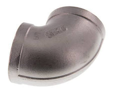 Rp 1 1/2'' Codo de 90 grados de acero inoxidable 16 Bar