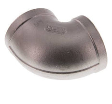 Rp 1 1/2'' Codo de 90 grados de acero inoxidable 16 Bar