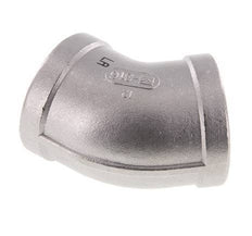 Rp 1 1/4'' Codo de 45 grados de acero inoxidable 16 Bar