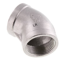 Rp 1 1/4'' Codo de 45 grados de acero inoxidable 16 Bar