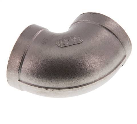 Rp 1 1/4'' Codo de 90 grados de acero inoxidable 16 Bar