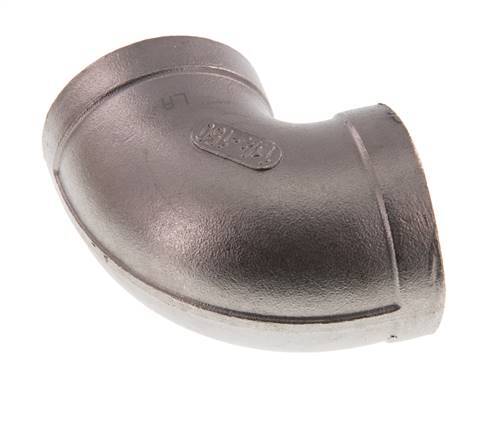 Rp 1 1/4'' Codo de 90 grados de acero inoxidable 16 Bar