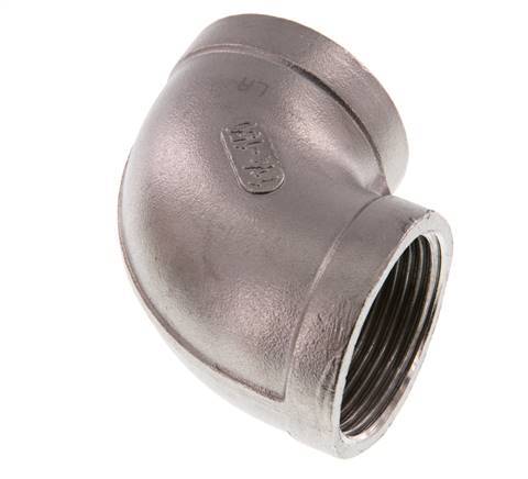 Rp 1 1/4'' Codo de 90 grados de acero inoxidable 16 Bar