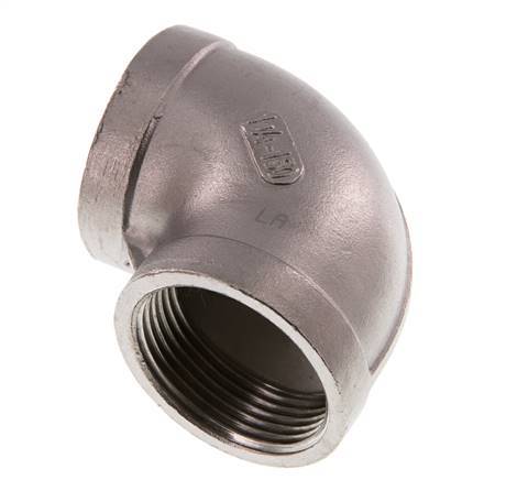 Rp 1 1/4'' Codo de 90 grados de acero inoxidable 16 Bar