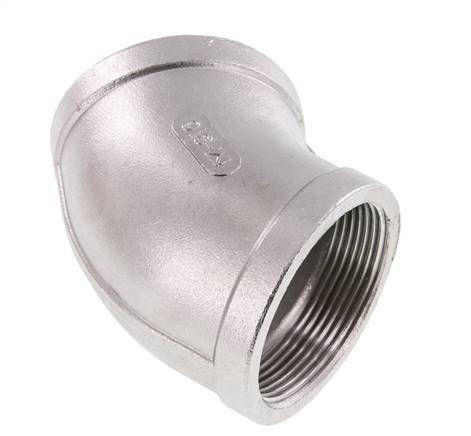 Rp 2'' Acero inoxidable 45 grados Codo 16 Bar