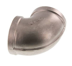 Rp 2 1/2'' Codo de 90 grados de acero inoxidable 16 Bar