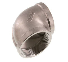 Rp 2 1/2'' Codo de 90 grados de acero inoxidable 16 Bar
